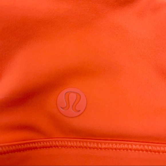 Lululemon shoreline swim bikini top red orange 10 - Picture 4 of 6